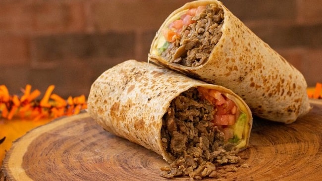 Burritos de machaca