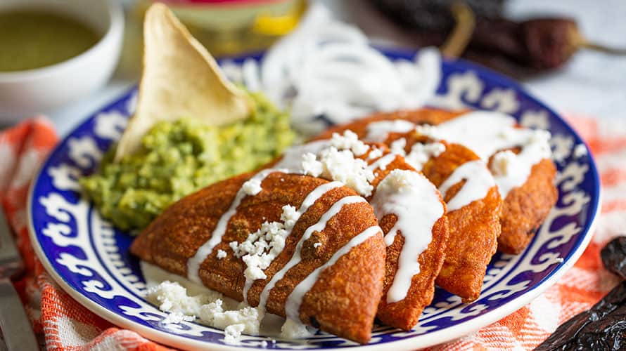 Enchiladas potosinas