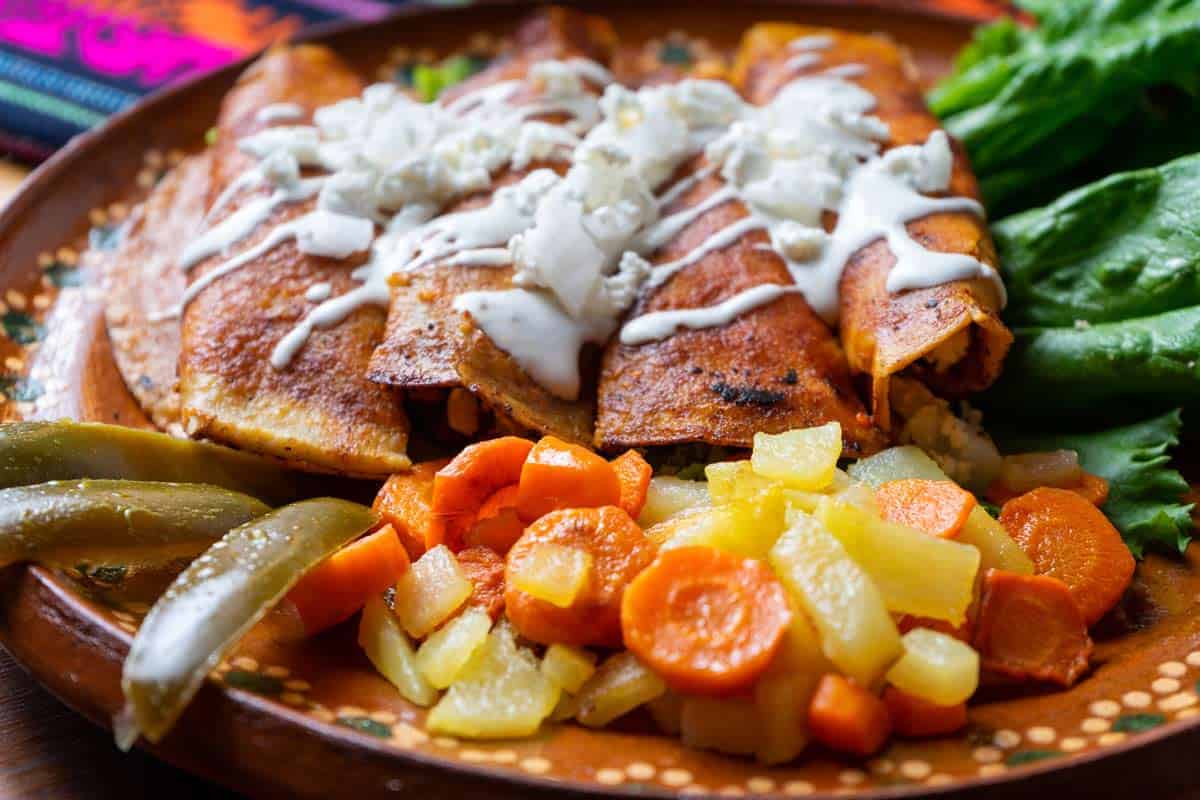 Enchiladas queretanas