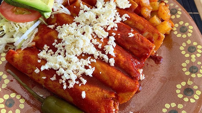 Enchiladas zacatecanas
