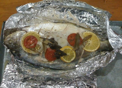 Pescado a la Villahermosa