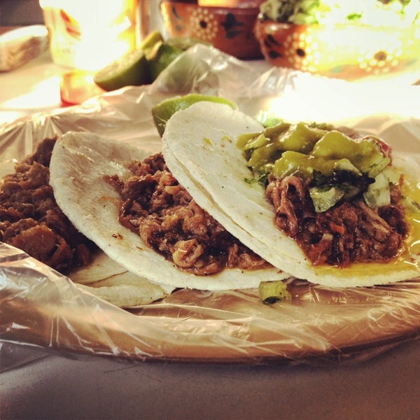 Tacos de barbacoa
