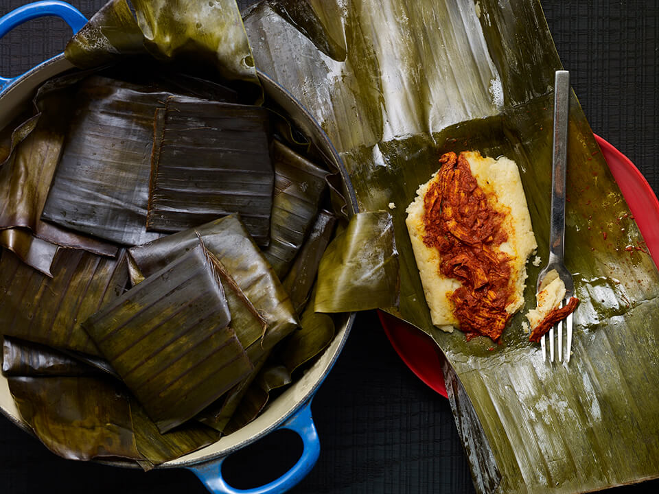 Tamales colados